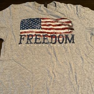 American Flag tshirt